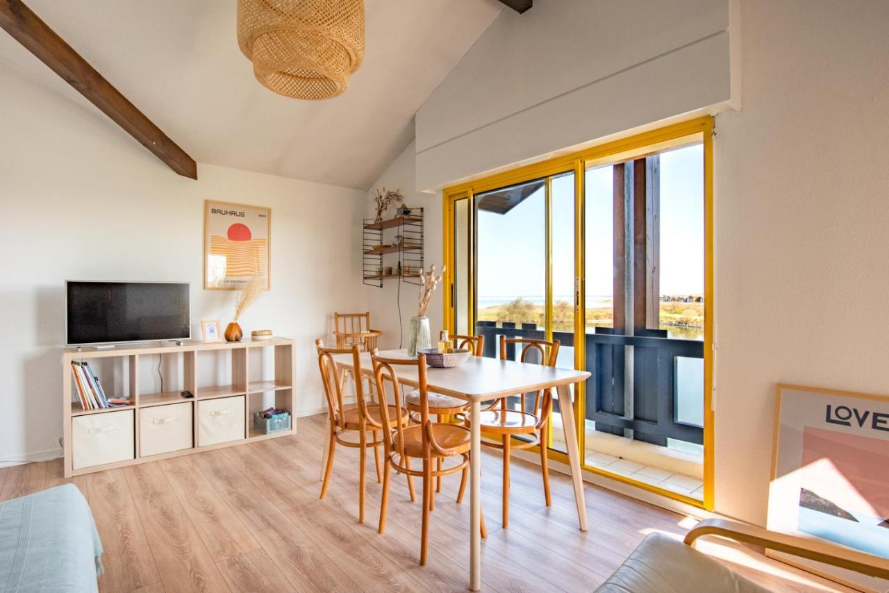 Sur Pilotis☆ 4Pers ☆Vue Incroyable Sur Le Bassin Apartment Гужан-Местрас Екстериор снимка